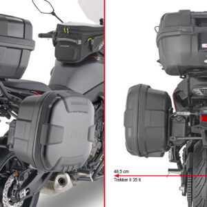 GIVI PL2148 – STELAŻ KUFRÓW BOCZNYCH MONOKEY - YAMAHA TRACER 700 (20)