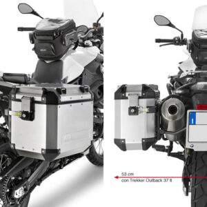 GIVI PL5103CAM – STELAŻ KUFRÓW BOCZNYCH OUTBACK - BMW F650GS / F700GS / F800GS(08 > 17)