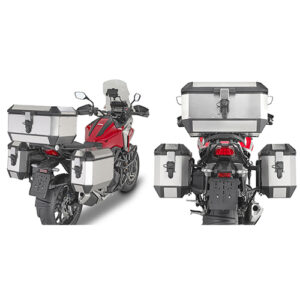 Stelaż GIVI PLO1192MK z kuframi Monokey na Honda NC750X