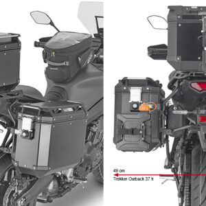 GIVI PLO2159CAM – STELAŻ KUFRÓW BOCZNYCH ONE-FIT CAM - YAMAHA Tracer 9 (21)