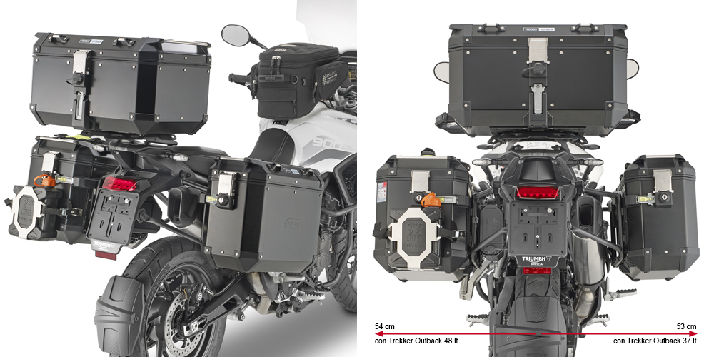 Stelaż kufrów bocznych GIVI PLO6425CAM do Triumph Tiger 900