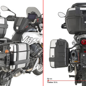 GIVI PLO8209MK – STELAŻ KUFRÓW BOCZNYCH ONE-FIT MONOKEY - MOTO GUZZI V85 TT (24)