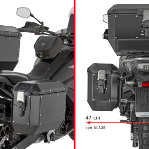 GIVI PLO9230MK – STELAŻ KUFRÓW BOCZNYCH ONE-FIT MONOKEY - CFMOTO 1000MT-X (2026)
