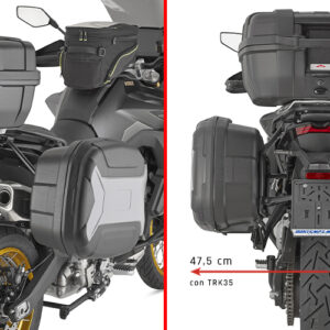 GIVI PLO9260MK – STELAŻ KUFRÓW BOCZNYCH ONE-FIT MONOKEY - VOGE valico 900 dsx (24 >26)