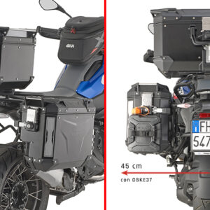 GIVI PLOS5143CAM – STELAŻ KUFRÓW BOCZNYCH OUTBACK EVO - BMW R 1300 GS (24) - (UWAGA NA KUFRY - PRAWY WCIĘTY)