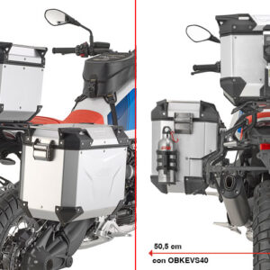 GIVI PLOS5151CAM – STELAŻ KUFRÓW BOCZNYCH OUTBACK EVO - BMW R 12 G/S (25) - (UWAGA NA KUFRY - PRAWY WCIĘTY)