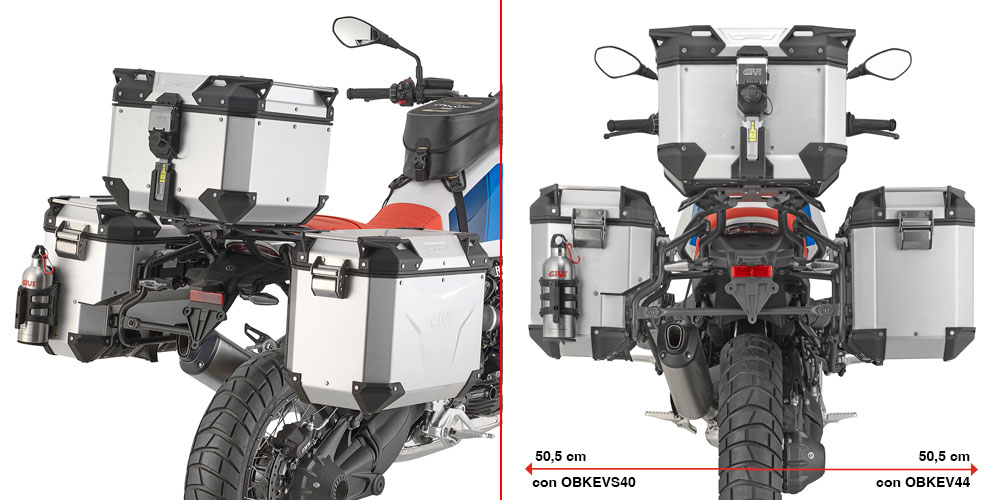 GIVI PLOS5151CAM – STELAŻ KUFRÓW BOCZNYCH OUTBACK EVO - BMW R 12 G/S (25) - (UWAGA NA KUFRY - PRAWY WCIĘTY)