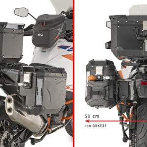 Stelaż kufrów bocznych GIVI PLOS7713CAM do KTM 1290 Super Adventure