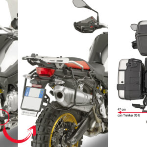 Stelaż kufrów bocznych GIVI PLR5127 do BMW F750GS i F850GS