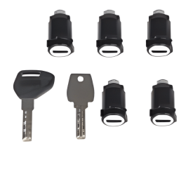 GIVI SLR105 – WYMIENNY ZESTAW KLUCZY Z 5 WKŁADKAMI (KUFRY WERSJI EVO SMART)