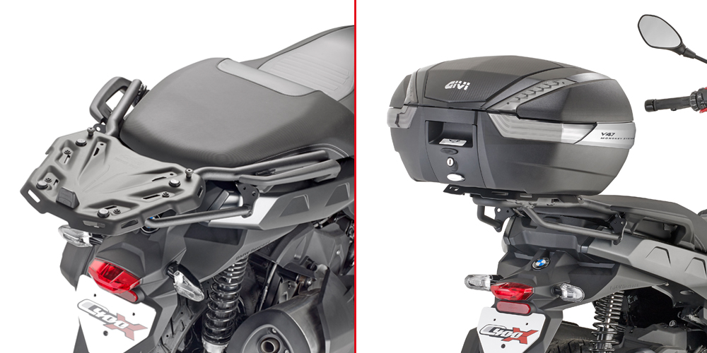 GIVI SR5130 – STELAŻ KUFRA CENTRALNEGO BEZ PŁYTY - BMW C 400 X (19 > 24)