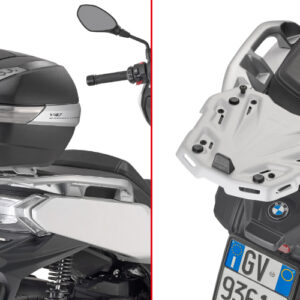 GIVI SR5136 – STELAŻ KUFRA CENTRALNEGO BEZ PŁYTY - BMW C 400 GT (19)