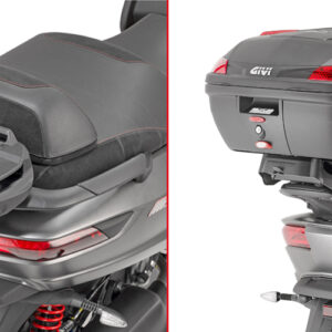 GIVI SR5613 – STELAŻ KUFRA CENTRALNEGO (BEZ PŁYTY) - PIAGGIO MP3 350–500 Sport / Business (18 - 19)