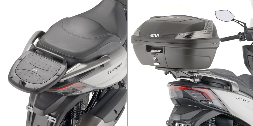 GIVI SR6115 – STELAŻ KUFRA CENTRALNEGO MONOLOCK (BEZ PŁYTY) - KYMCO X-TOWN 125-300 CITY (20 > 22)