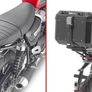 GIVI SR6417 – STELAŻ KUFRA CENTRALNEGO (BEZ PŁYTY) - TRIUMPH Speed Twin 1200 (19 > 20)