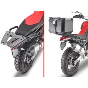 GIVI SR6710 – STELAŻ KUFRA CENTRALNEGO BEZ PŁYTY - APRILIA Tuareg 660 (21 > 22)