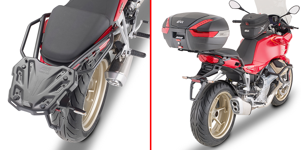 GIVI SR8207 – STELAŻ KUFRA CENTRALNEGO (BEZ PŁYTY) - MOTO GUZZI V100 Mandello 1000 (22 > 23)
