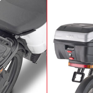 GIVI SR9030 – (WYCOFANY - DO WYCZEPANIA) STELAŻ KUFRA CENTRALNEGO MONOLOCK (BEZ PŁYTY) - ES1-ES2-ES3 (19 > 22)