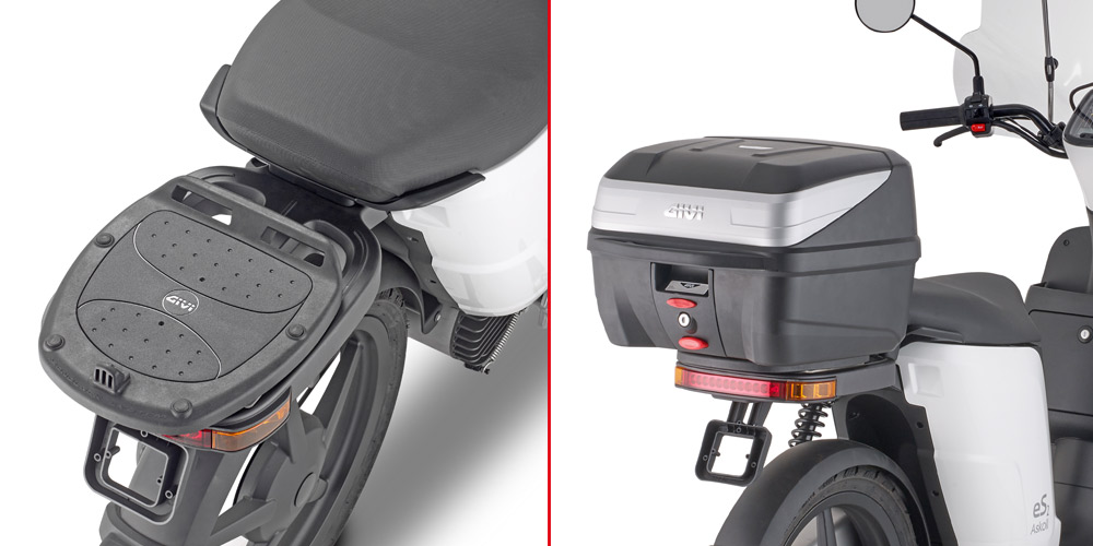 GIVI SR9030 – (WYCOFANY - DO WYCZEPANIA) STELAŻ KUFRA CENTRALNEGO MONOLOCK (BEZ PŁYTY) - ES1-ES2-ES3 (19 > 22)