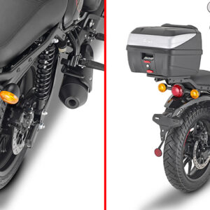 GIVI SR9056 – STELAŻ KUFRA CENTRALNEGO MONOLOCK (BEZ PŁYTY) - ROYAL ENFIELD > HNTR 350 (22)