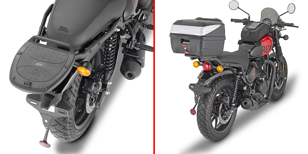 GIVI SR9056 – STELAŻ KUFRA CENTRALNEGO MONOLOCK (BEZ PŁYTY) - ROYAL ENFIELD > HNTR 350 (22)