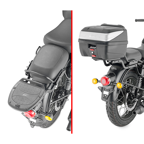 GIVI SR9057 – STELAŻ KUFRA CENTRALNEGO MONOLOCK (BEZ PŁYTY) - ROYAL ENFIELD CLASSIC 350 (22 > 23)