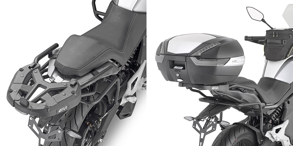 GIVI SR9221 – STELAŻ KUFRA CENTRALNEGO BEZ PŁYTY - CFMOTO Multiterrain 650 MT (21 > 24) / 700 MT (24 > 25)