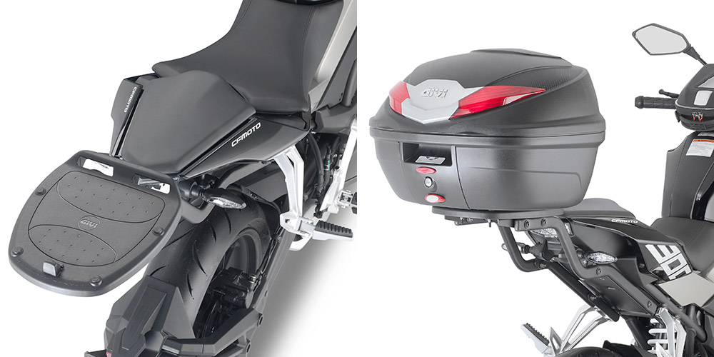 GIVI SR9224 – STELAŻ KUFRA CENTRALNEGO MONOLOCK (BEZ PŁYTY) - CFMOT 300 NK (21 > 23)