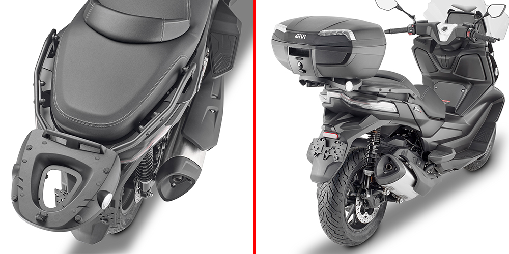 GIVI SR9256 – STELAŻ KUFRA CENTRALNEGO (BEZ PŁYTY) - VOGE SR4 350 (22 > 26)