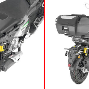 GIVI SR9501 – STELAŻ KUFRA CENTRALNEGO MONOLOCK (BEZ PŁYTY) - KL BRERA X 125-300 (22 > 23)