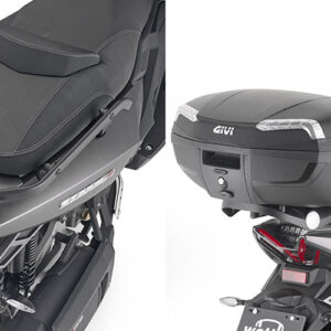 GIVI SR9580 – STELAŻ KUFRA CENTRALNEGO (BEZ PŁYTY) - WOTTAN > STORM S 300 (22 > 26)