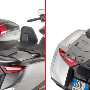 GIVI SRA1172 – STELAŻ KUFRA CENTRALNEGO Z ALUMINIOWĄ PŁYTĄ MONOKEY - HONDA GL 1800 Gold Wing (18 > 22)