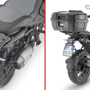 GIVI SRA5143 – STELAŻ KUFRA CENTRALNEGO Z ALUMINIOWĄ PŁYTĄ MONOKEY - BMW R 1300 GS (24)
