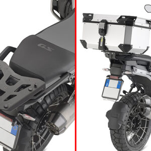 GIVI SRA5146 – STELAŻ KUFRA CENTRALNEGO Z ALUMINIOWĄ PŁYTĄ MONOKEY - BMW R 1300 GS Adventure (25)