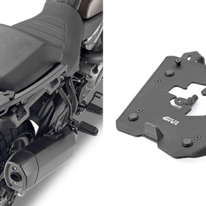 GIVI SRA8400 – STELAŻ KUFRA CENTRALNEGO Z ALUMINIOWĄ PŁYTĄ MONOKEY - HARLEY DAVIDSON PAN AMERICA 1250 (21 > 23)