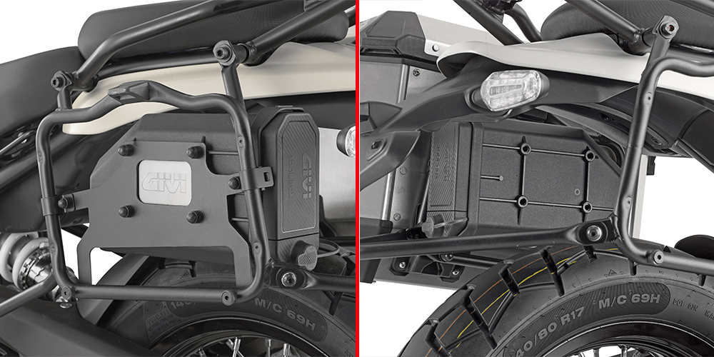 GIVI TL9059KIT – KIT MONTAŻOWY S250 DO STELAŻA PL9059 - ROYAL ENFIELD himalayan 450 (24 > 25)