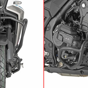 Gmole GIVI TN1224 zamontowane na Honda NX500 E-Clutch