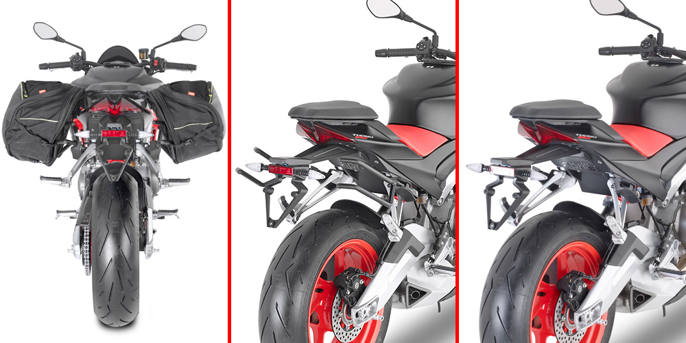 GIVI TR6709 – STELAŻ SAKW BOCZNYCH SERII REMOVE-X - APRILIA > TUONO 660 (21) / RS 660 (21-22)