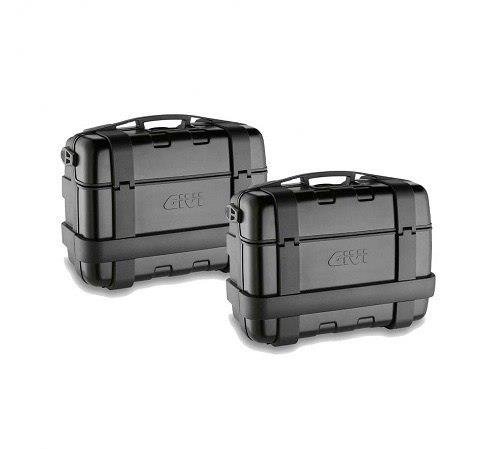 GIVI TRK33BPACK2 – KUFER CENTRALNY LUB BOCZNY (PARA = 2 SZTUKI) MONOKEY TREKKER BLACK LINE (33LT)