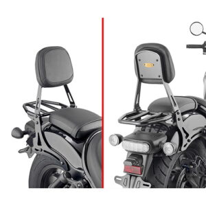 GIVI TS1194B – OPARCIE PASAŻERA Z BAGAŻNIKIEM - HONDA CMX 1100 Rebel (21 > 22)