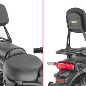 GIVI TS4134C – OPARCIE PASAŻERA Z BAGAŻNIKIEM - KAWASAKI ELIMINATOR 500 '24