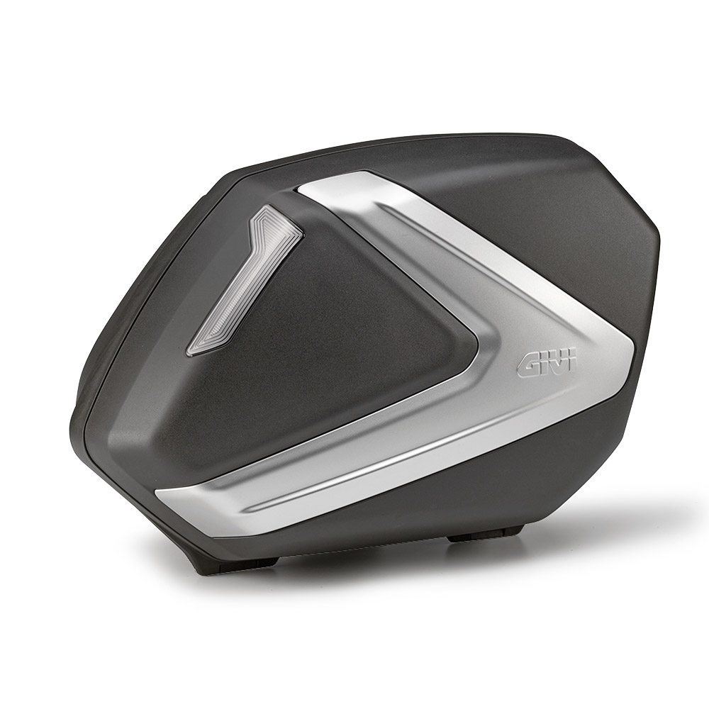 GIVI V37NT – KUFER BOCZNY V37 TECH (2SZTUKI) MONOKEY (37LT) (ALUMINIUM)