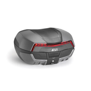 GIVI V58NNG – KUFER CENTRALNY V58 MAXIA 5 (58LT) / DODATKOWY RYGIEL WEWNĘTRZNY - GRAFITOWE PANELE