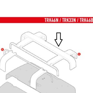 GIVI Z2063R – GÓRNA KRATOWNICA / OSŁONA KUFRA TRK46 / TRK33