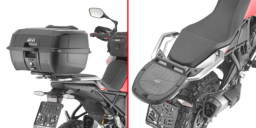 Givi SR9702 stelaż kufra centralnego bez płyty do QJ Motor SRT 450 RX