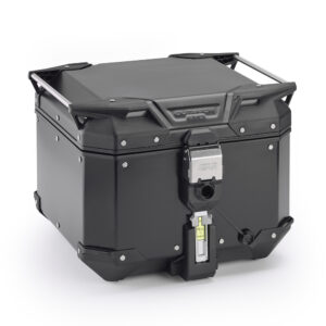 Czarny aluminiowy kufer centralny GIVI OBKEV42B Trekker Outback EVO SMART 42 l